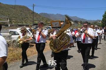 Misa y procesión en Telde en honor de María Auxiliadora/Francisco Javier Santana.